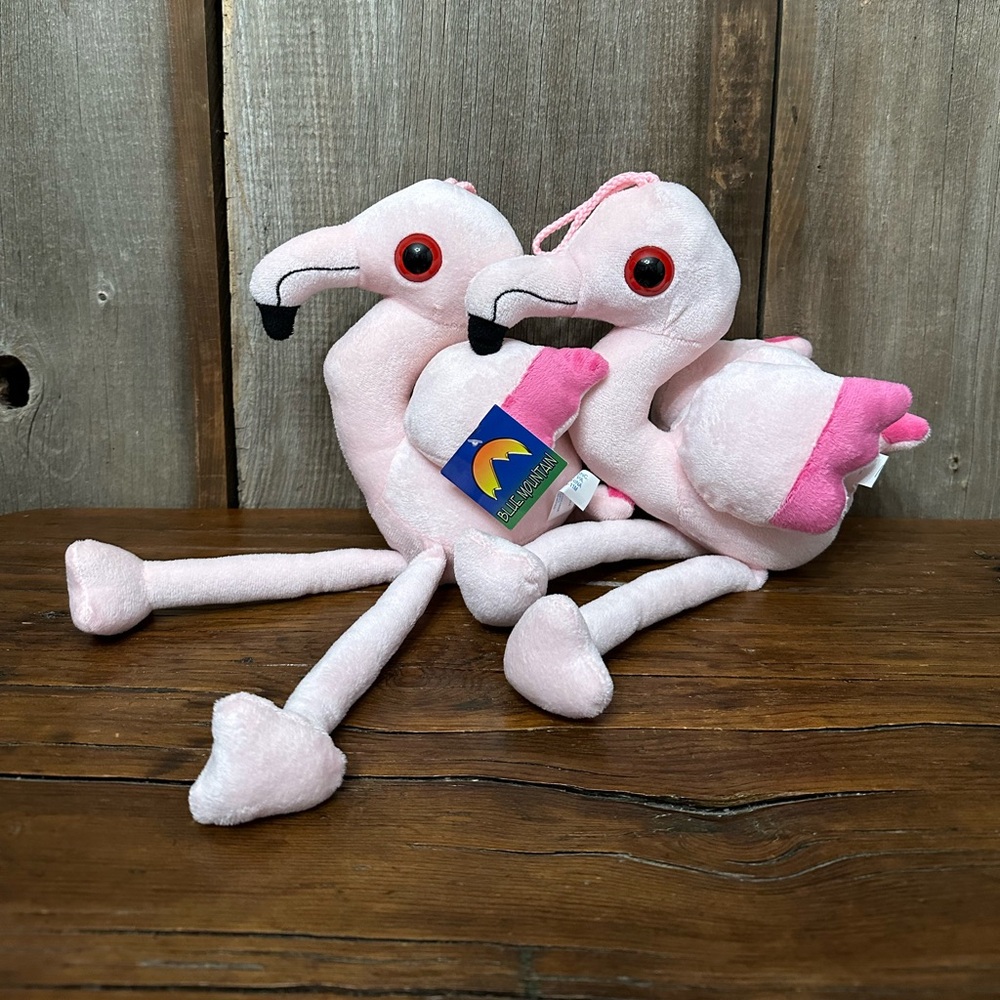 Boardwalk / Arcade Plushies Blue Mountain Pink Flamingo Plush Stuffed Animals